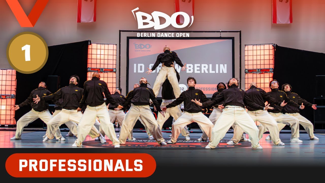 🥇 ID CREW BERLIN | 1st Place | Professionals | Berlin Dance Open | 2025