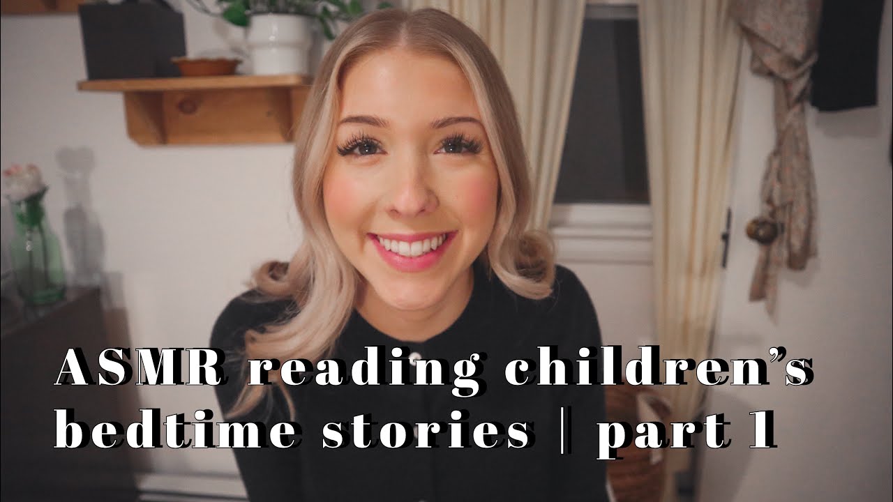ASMR reading children's bedtime stories | part 1