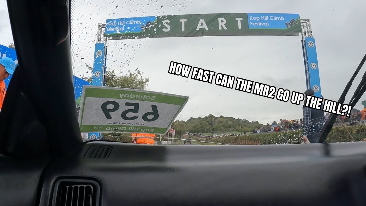 Weekend at Kop Hill 2025 | Racing cars, painting body kits and fixing up a bumper for our Toyota MR2