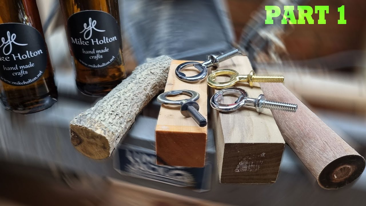 Полное руководство по изготовлению открывалок для бутылок по дереву - #woodturning #diywoodturning