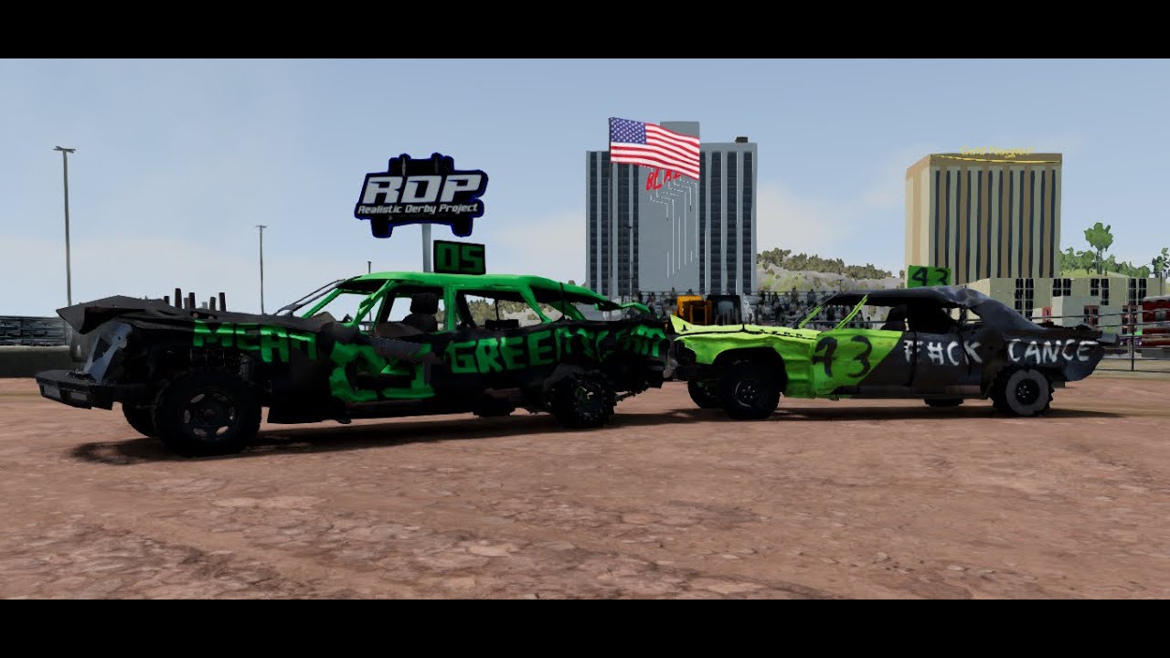 BeamNG derby - Old Iron Pro Mod