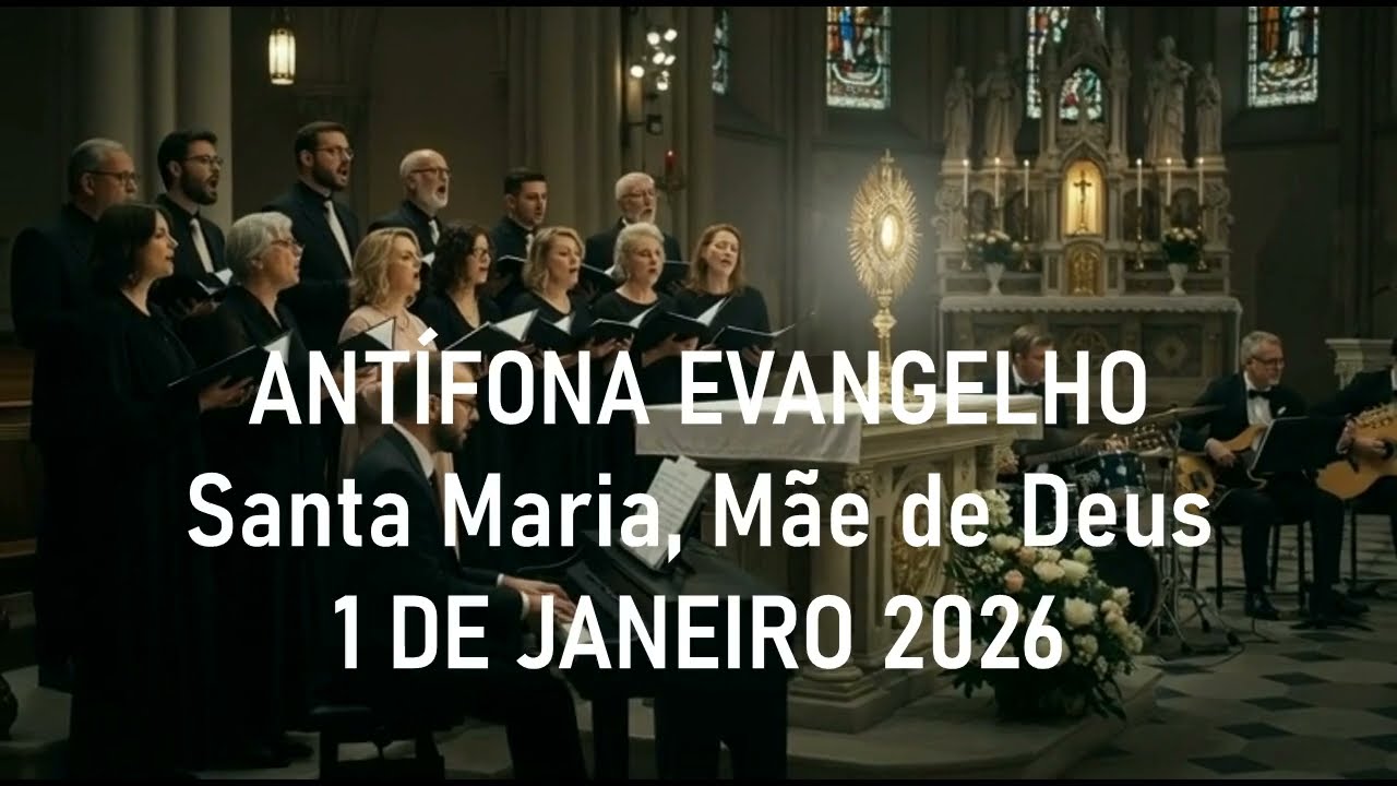 ANT&Iacute;FONA SOLENIDADE MARIA MAE DE DEUS 1 DE JANEIRO #m #salmodiaiaonossodeus