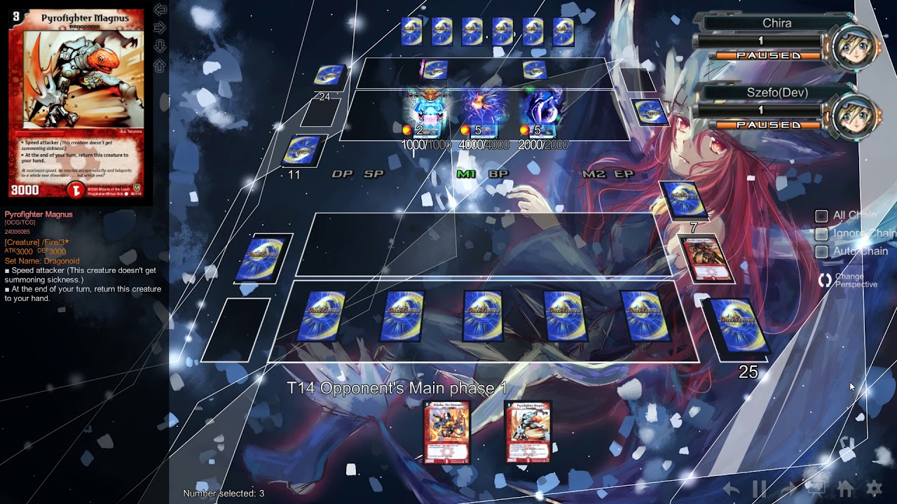 YGOPro2 Duel Masters mod - Duel Showcase