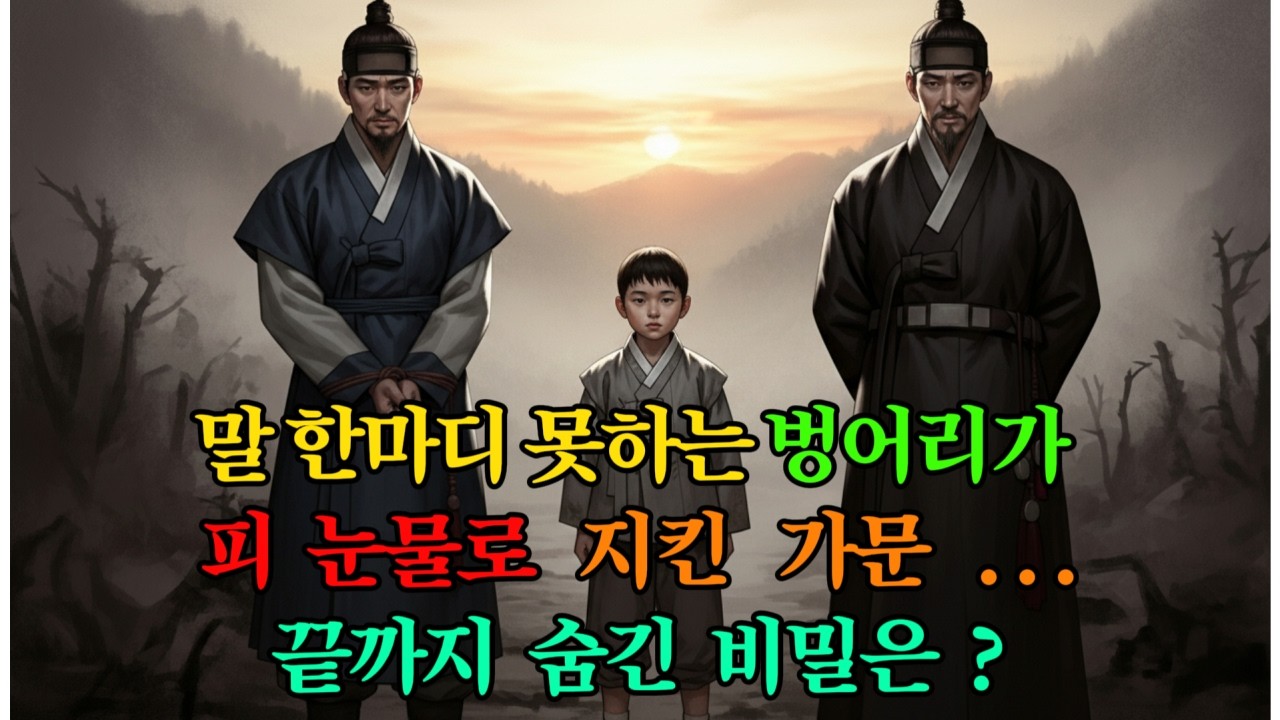 1. 아무도 몰랐다, 벙어리 소년이 혼자 감당한 운명의 그날 밤