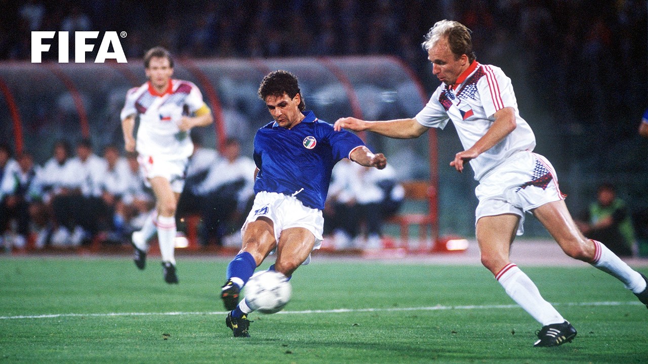 Every Roberto Baggio Goal for Italy | FIFA World Cup