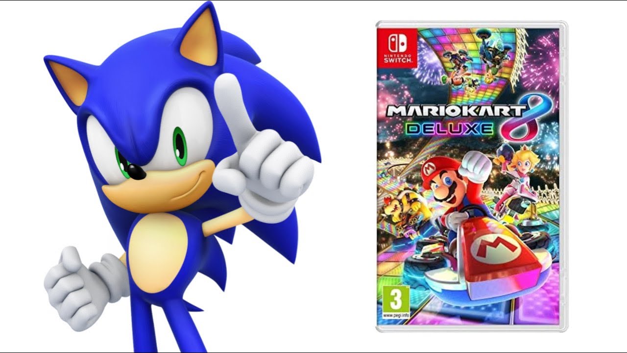 Sonic Characters and their favorite MARIO GAMES