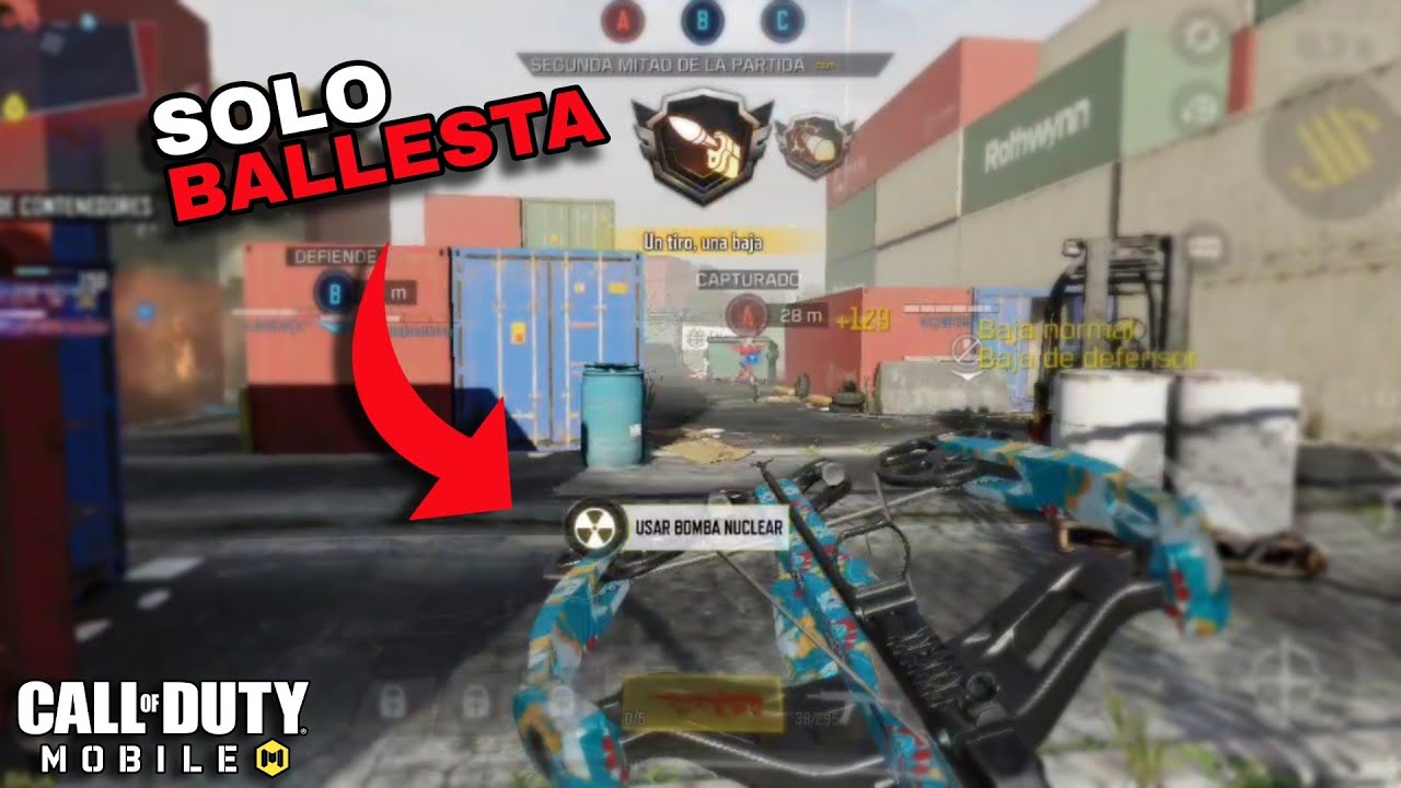 Me RETARON a sacar NUCLEAR solo con BALLESTA - Call Of Duty Mobile