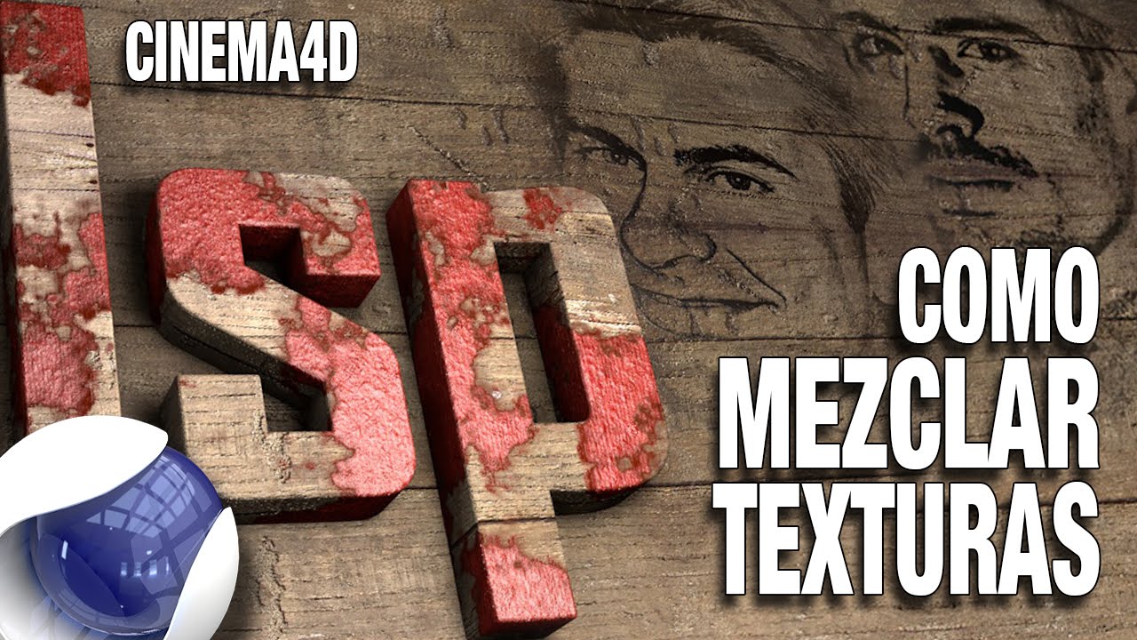 Tutorial cinema4D // como mezclar texturas by @ildefonsosegura