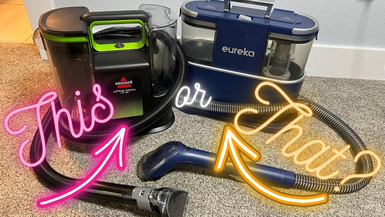 Bissell Little Green Max Pet vs. Eureka Portable Carpet Cleaner | Which Is the Best?