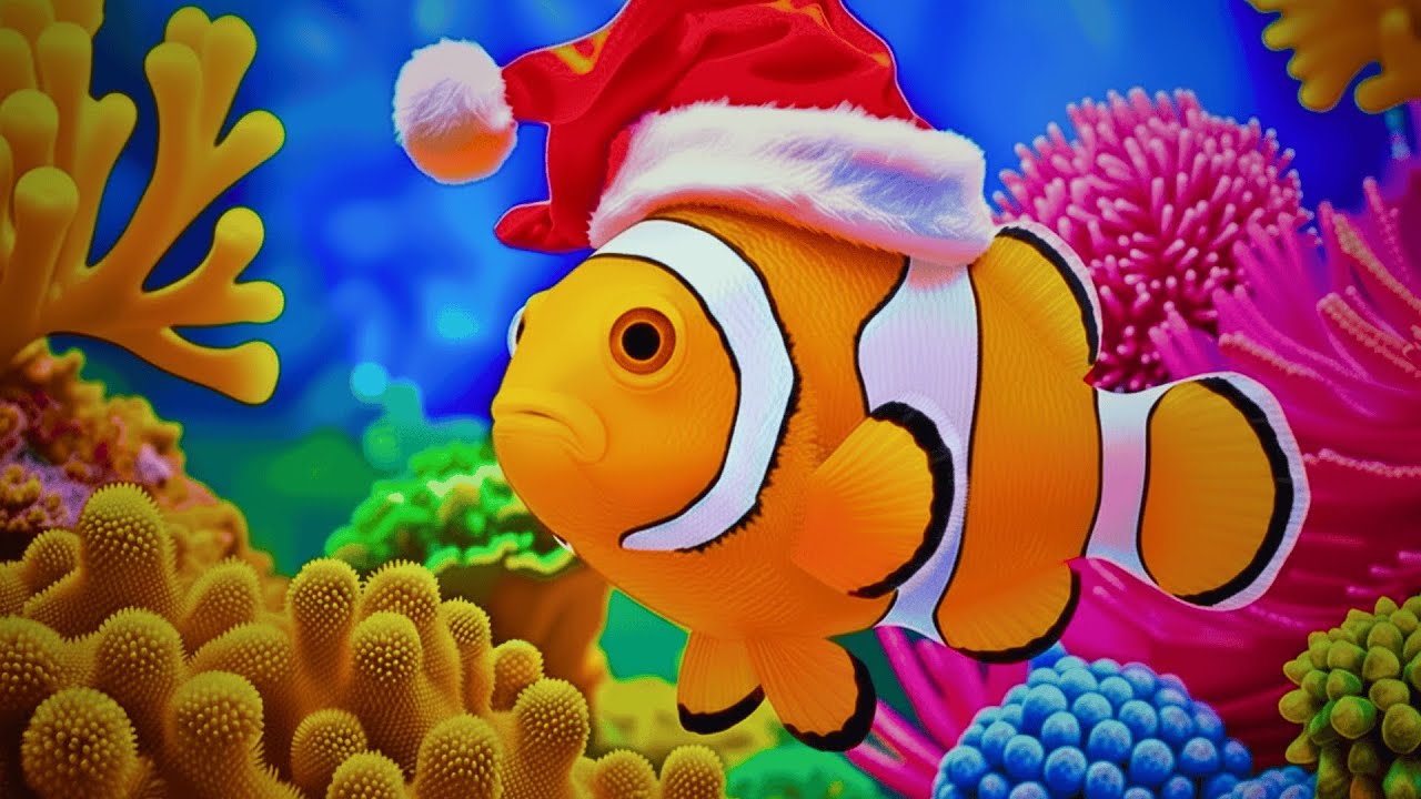 The Best Aquarium 4K Ultra HD 🐠 Stunning Coral Fish & Jellyfish - Relaxing Music for Sleep #10