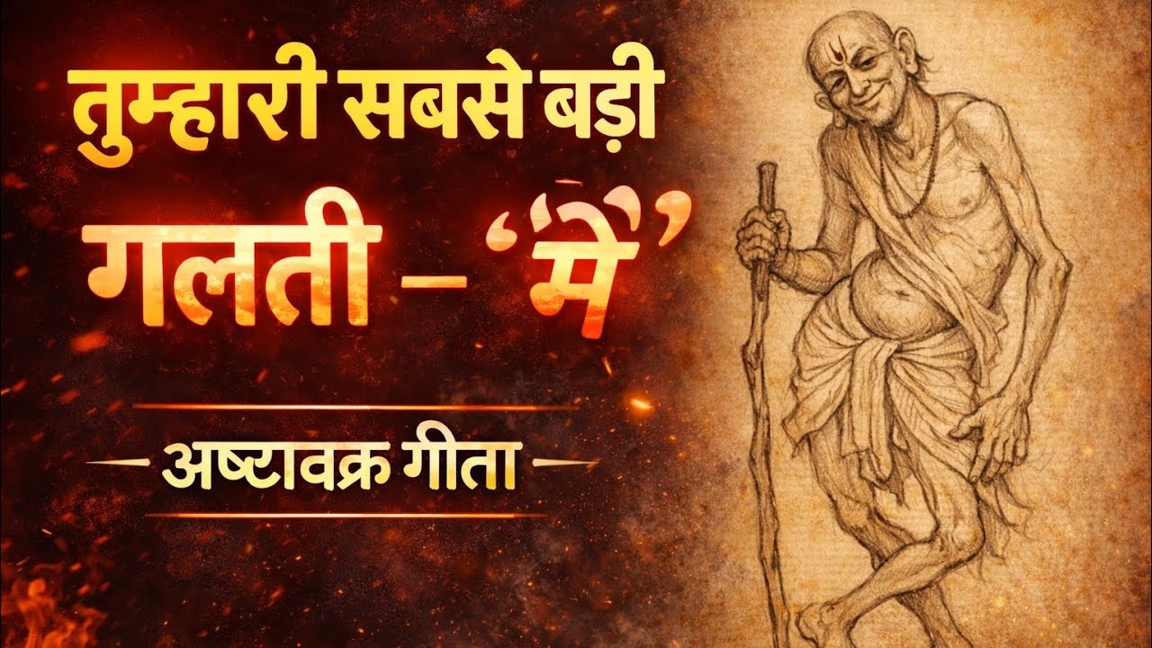 तुम्हारी सबसे बड़ी गलती – ‘मैं’(अष्टावक्र गीता के प्रकाश में)