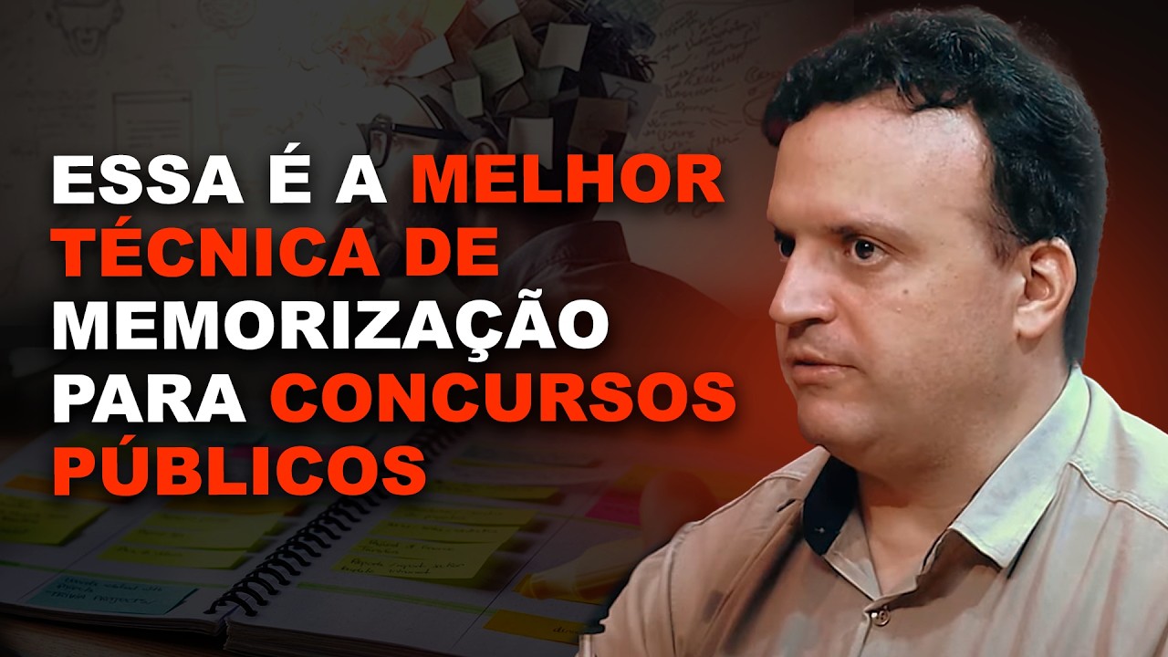 Essa é a melhor técnica de memorização para concursos públicos