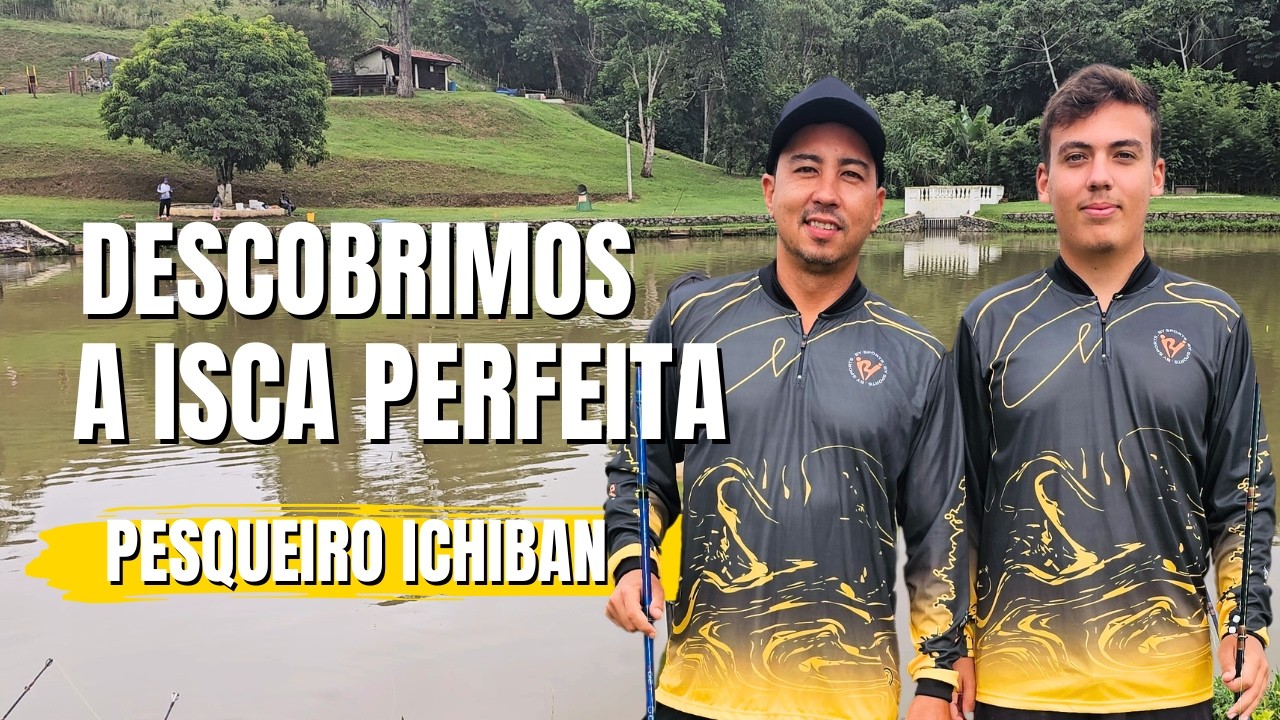 ISCA GRÁTIS QUE PEGA PEIXE DEMAIS - Pescaria no Pesqueiro Ichiban