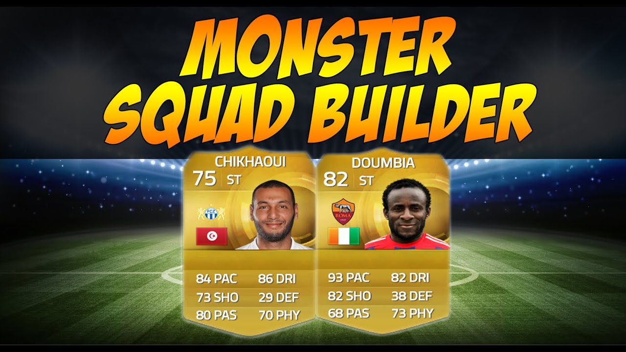 FIFA 15 HYBRID SQUAD BUILDER / The Chikhaoui Effect / Skills & Speed OP ULTIMATE TEAM