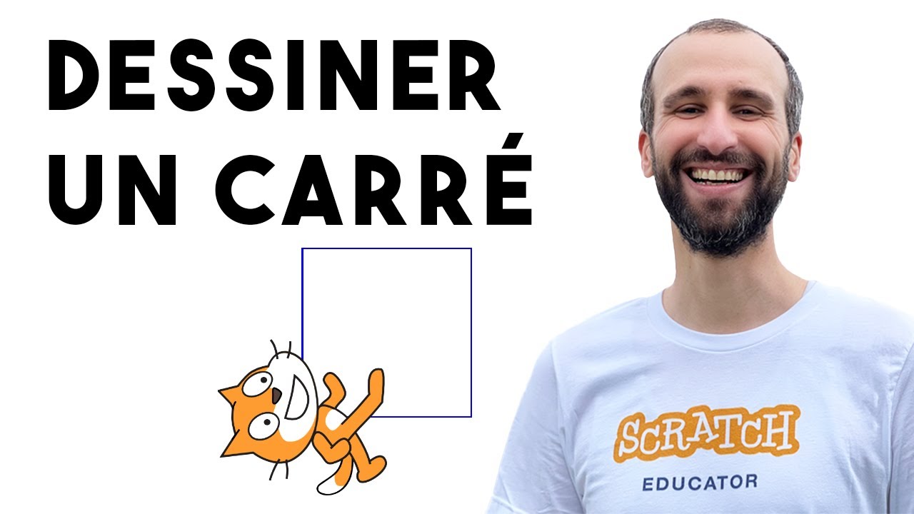 Dessiner un carré sur Scratch [Tutoriel]