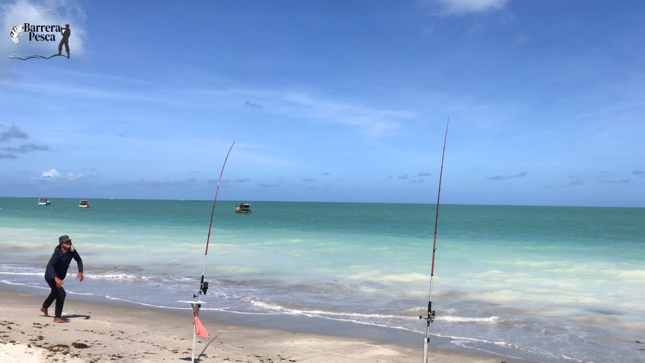 A PESCA DE PRAIA com varas de arremesso é muito mais do que pegar peixes!