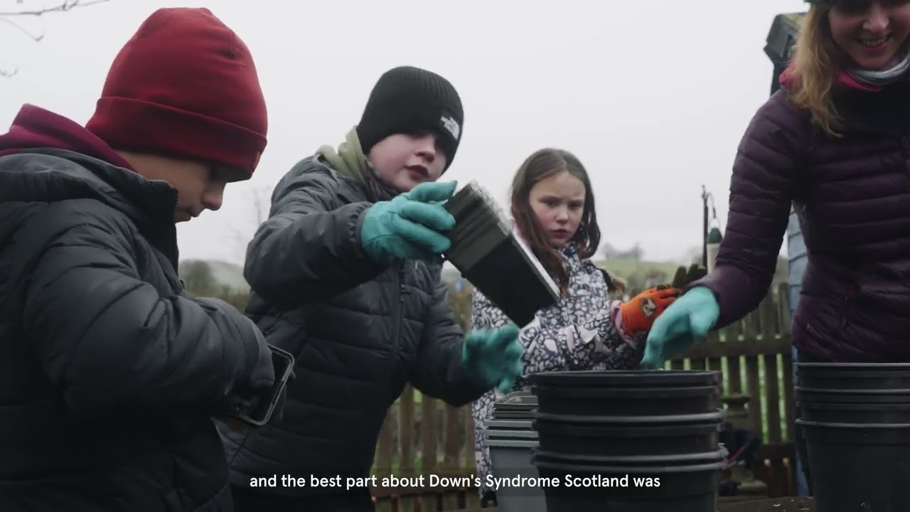 Project Giving Back | Down's Syndrome Scotland Garden Ep1