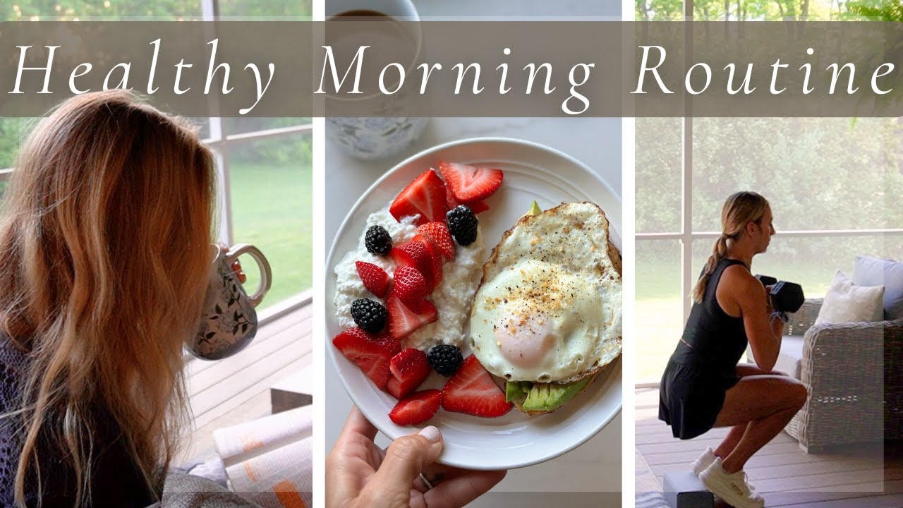 healthy morning routine 2025 | habits for a productive morning