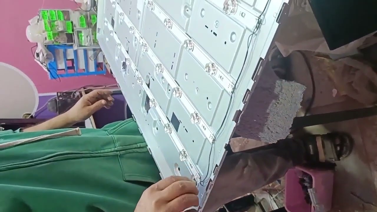 اصلاح شاشة ال جي 42 بوصة صوت من غير صورة 42LB550A