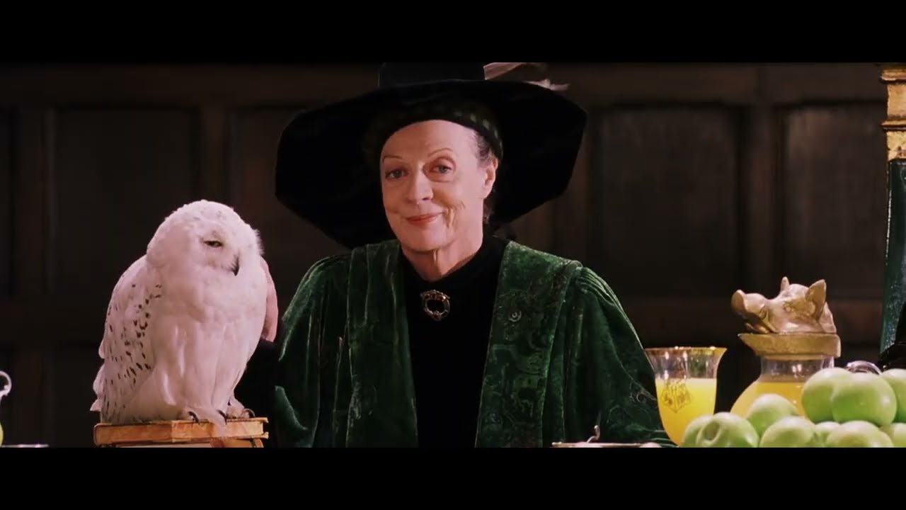 Dame Maggie Smith (Minerva McGalagony) eml&eacute;k&eacute;re