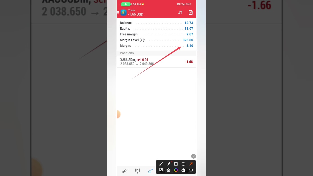 Gold पे ट्रेड के लिए कितना margin चाहिए | live trading xauusd | exness trading #shorts