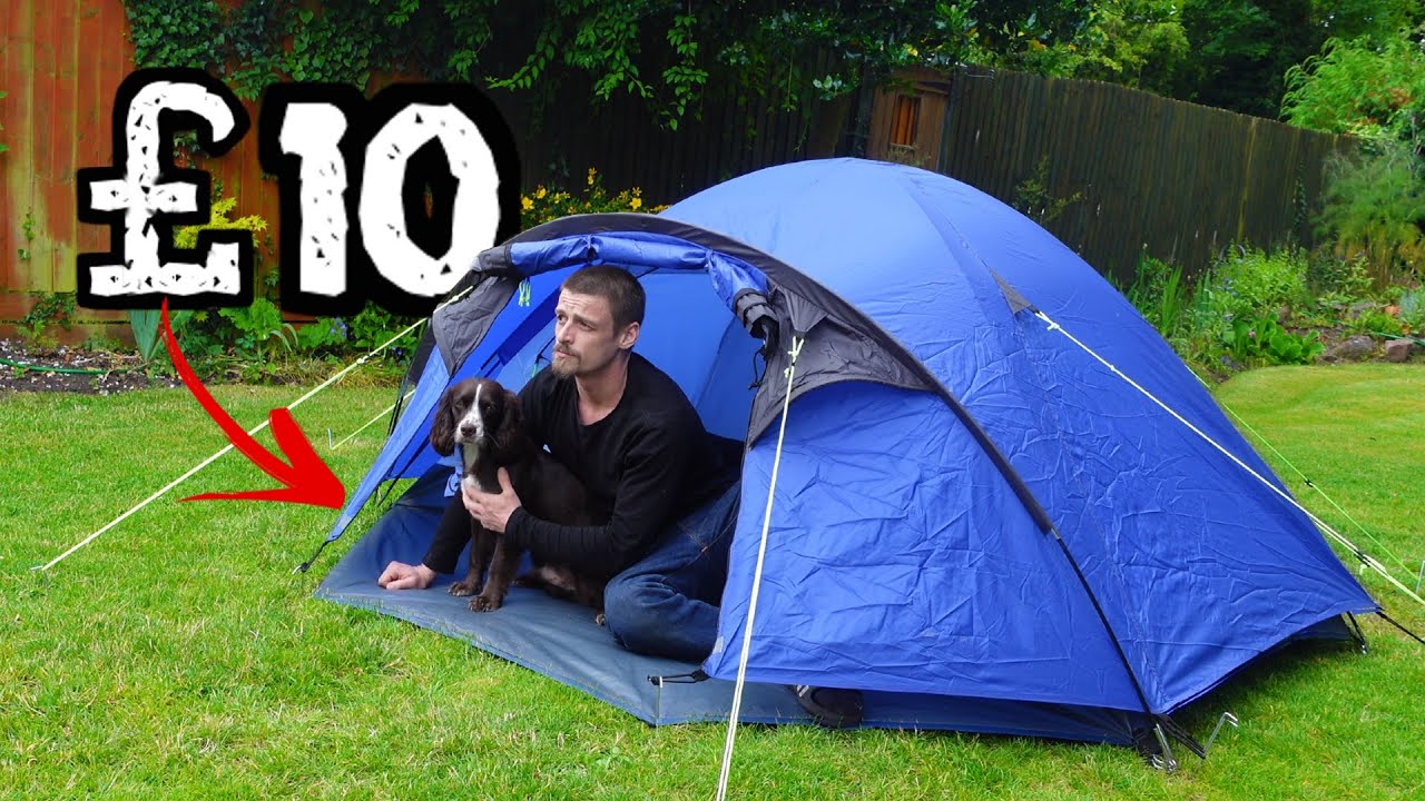 I Bought A £10 Pre Owned Tent. (Did I Get Ripped Off?) With Eddie The Dog.