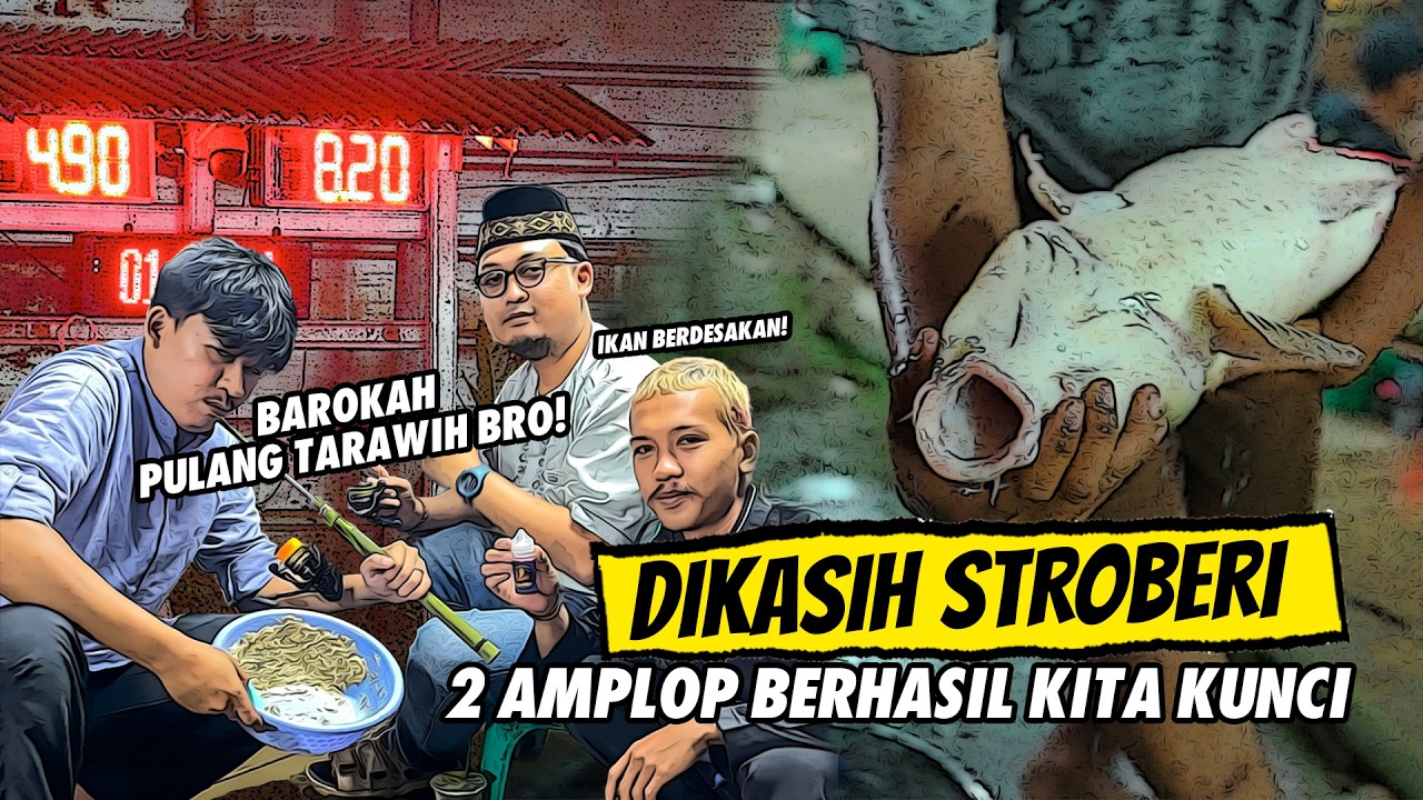 OWNER KOLAM DIBIKIN SHOCK  DAN TERDIAM!  NIAT NYARI LAUK BUAT SAHUR, EH  MALAH DI KASIH AMPLOP LUR!!