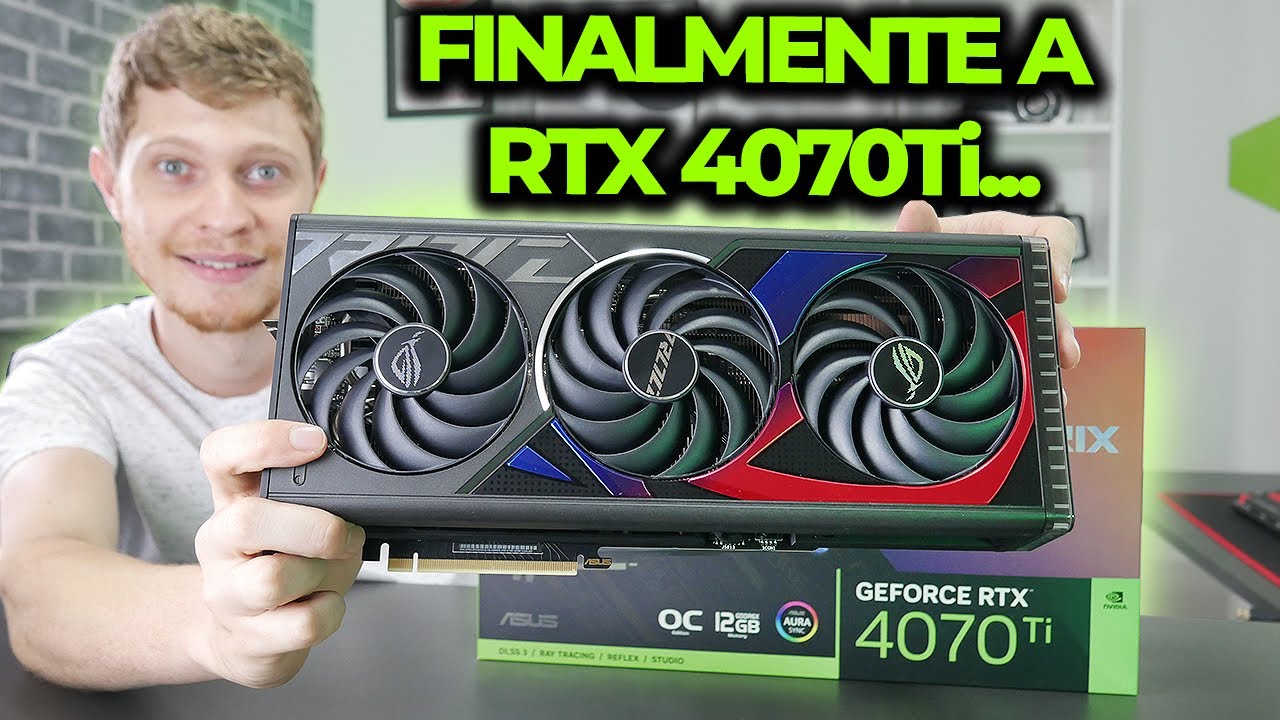 A NOVA RTX 4070TI 12GB EM AÇÃO! TESTEI O DLSS 3 E JOGOS EM 4K, SERÁ UMA BOA PLACA? ANÁLISE