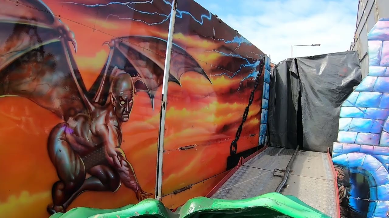 MADDISON MCKAY GHOST TRAIN (onride) at Kirkcaldy Links Market 20/4/2024