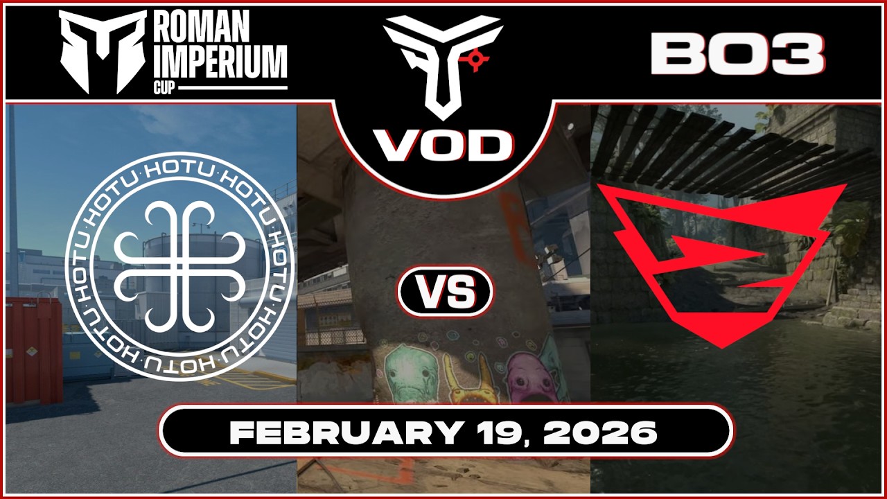 HOTU vs Rebels | Roman Imperium Cup V | #BO3 | @TrottahCS [ #cs2 #vod ]