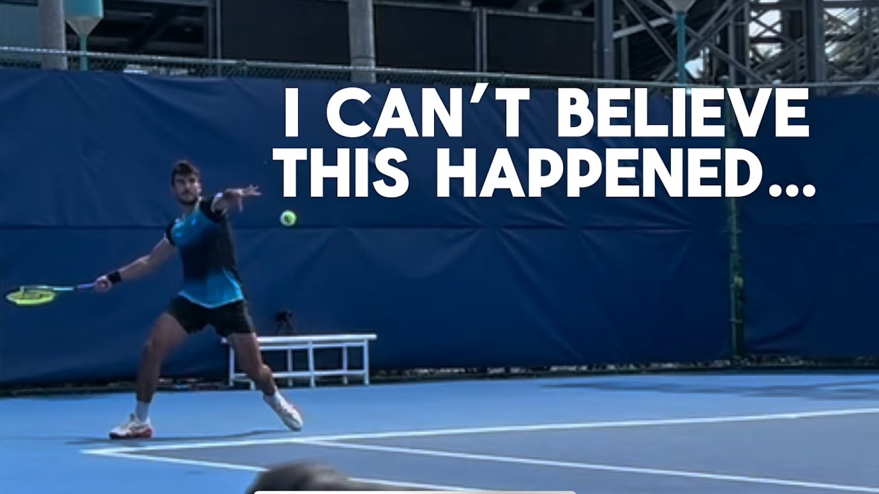 My First Match On Camera + Training with ATP Coach - Episode 4