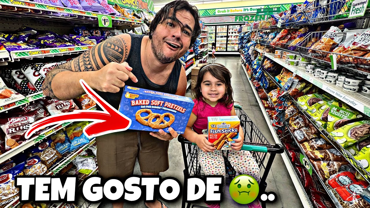 COMIDAS CONGELADAS DE $1 DÓLAR (COMPRAMOS E PROVAMOS NOS EUA )