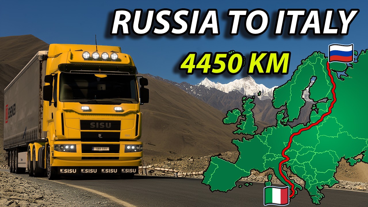 Russia to Italy by Truck: A Long Haul Journey