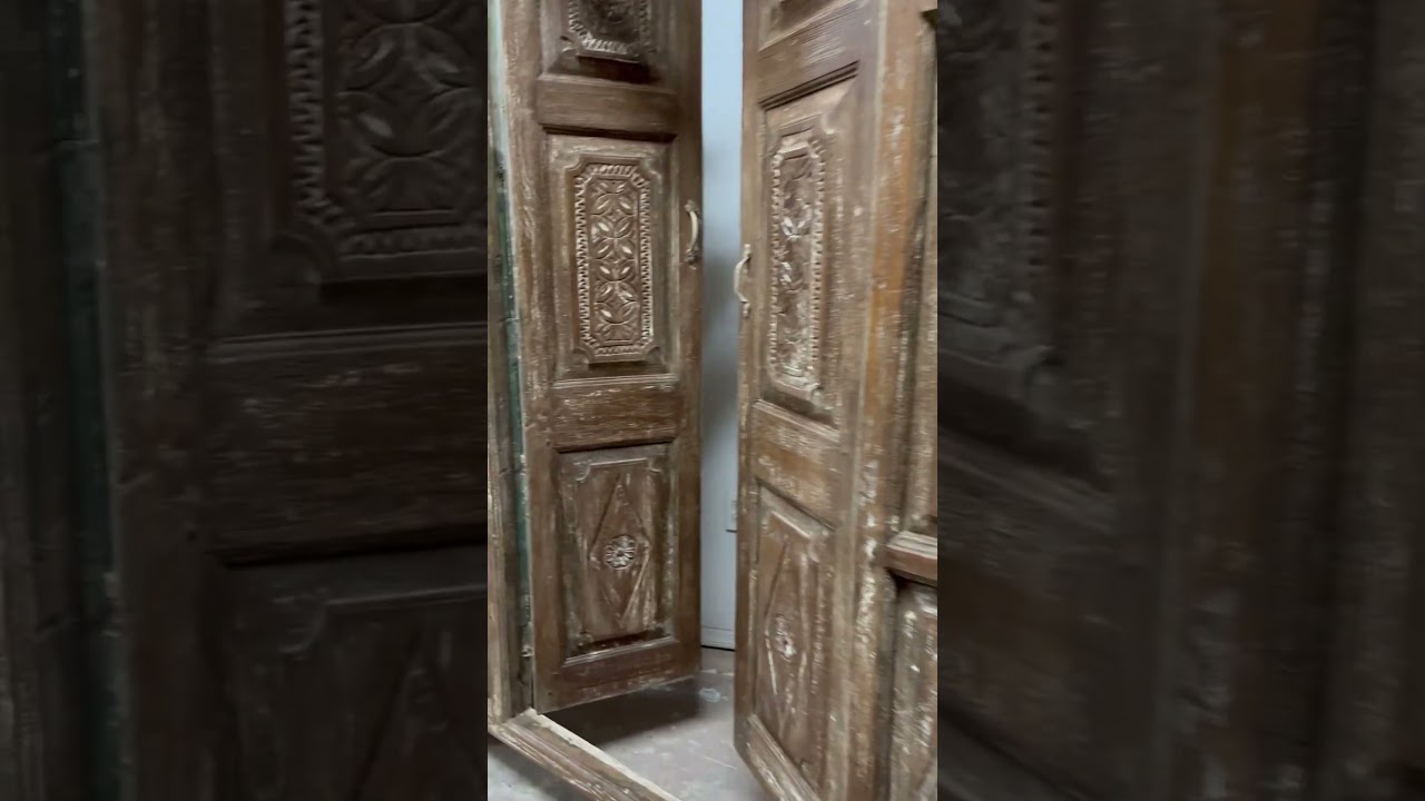 Antique doors , huge wall room divider, architectural 