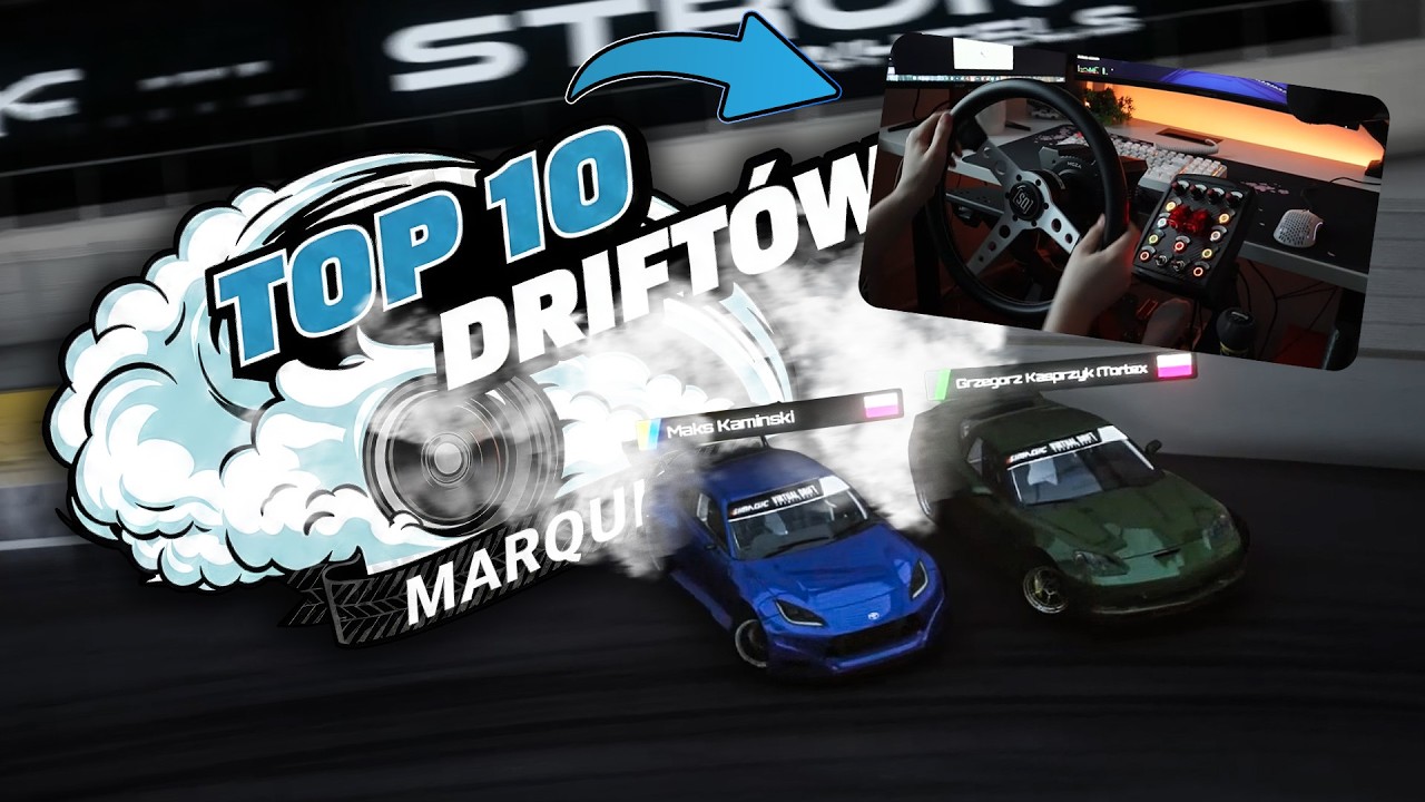 TOP 10 DRIFT&Oacute;W! - DRIFT NA PGE Narodowym jest NAJPOPULARNIEJSZY 😱💨