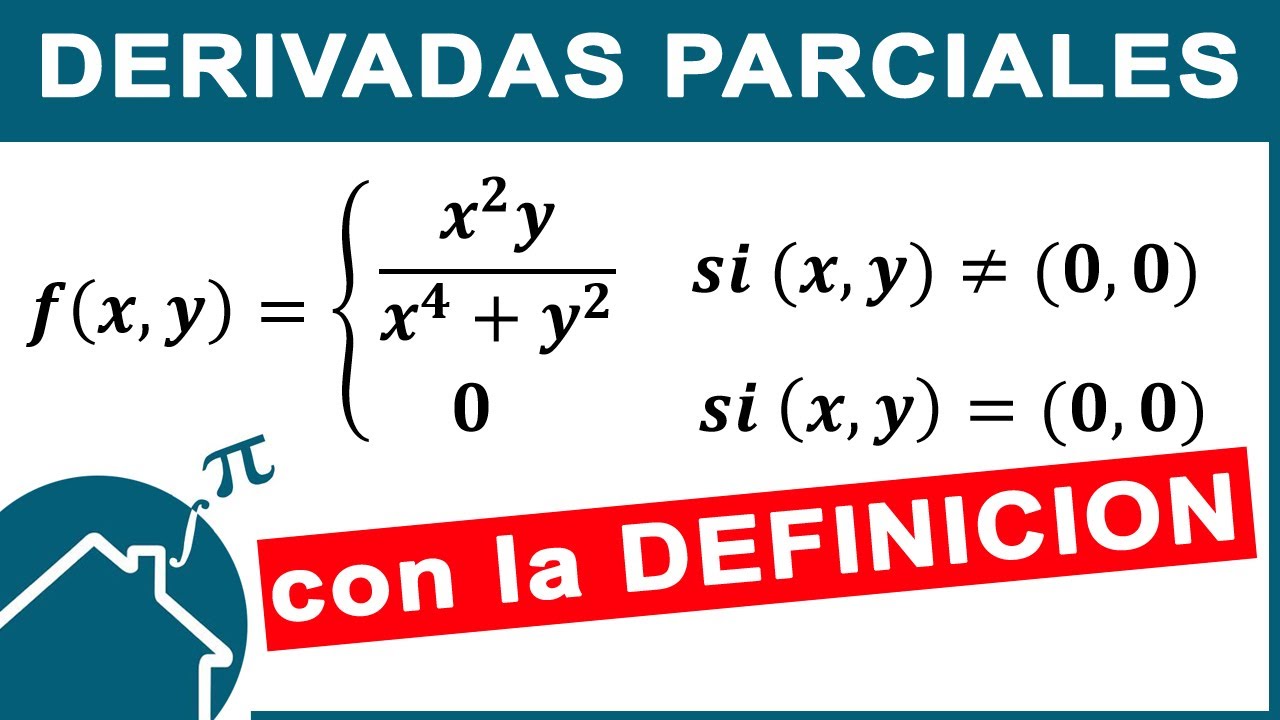 📌 Derivadas Parciales FUNCION a TROZOS