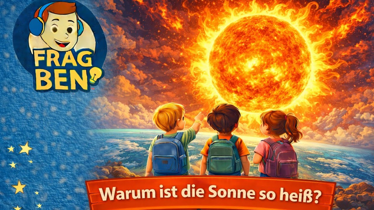 Warum ist die Sonne so heiß? ☀️🌍 | Einfach erklärt für Kinder | Frag Ben