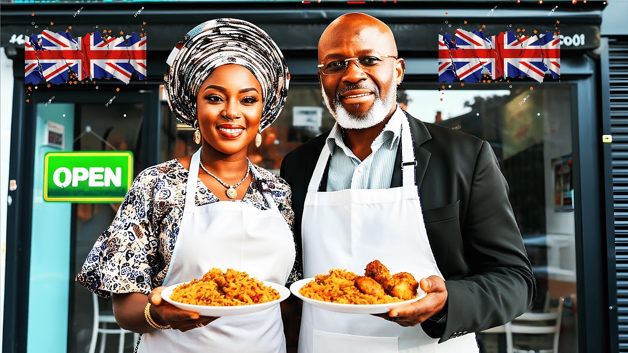 Как влюблённые из Нигерии приехали в Великобританию и построили ресторан стоимостью 9 миллионов д...