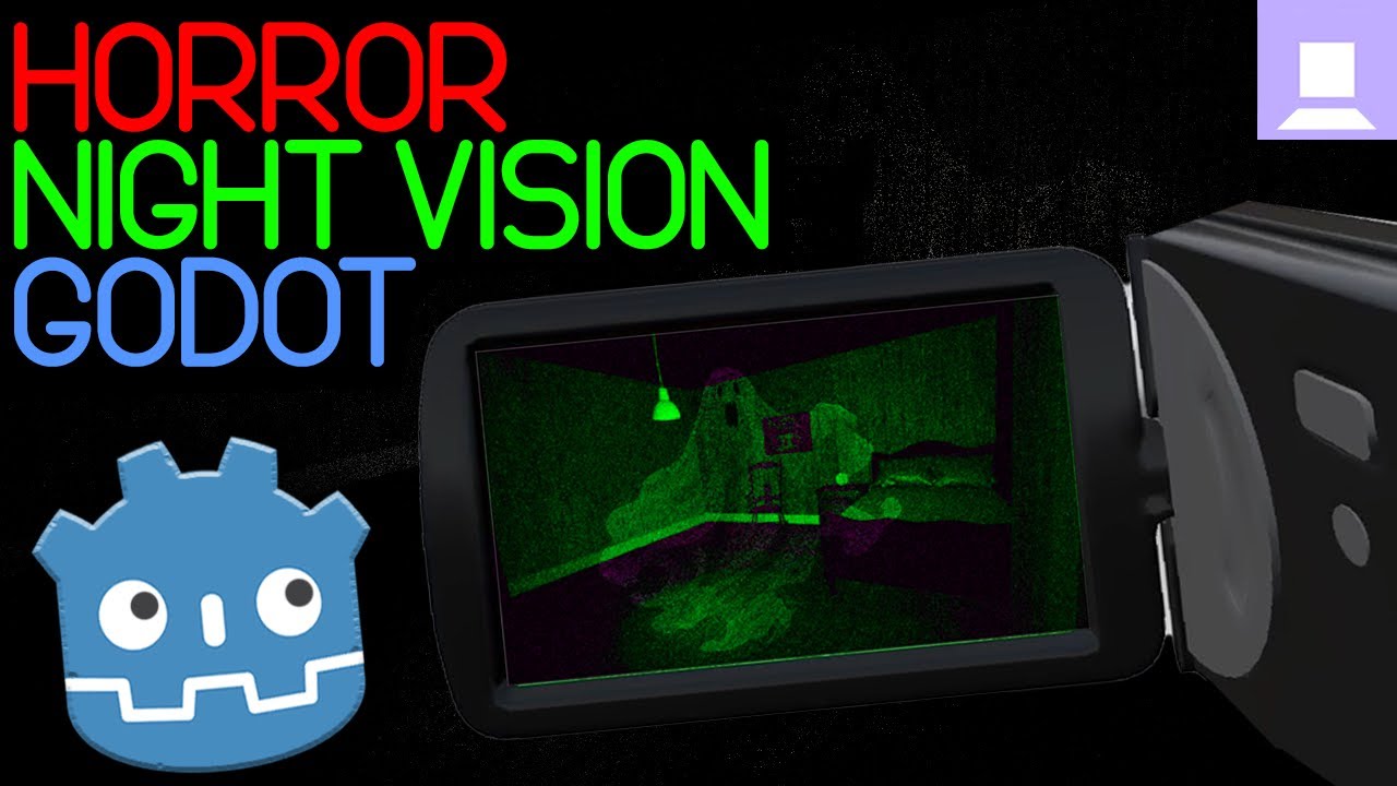 Эффект видеокамеры ночного видения | Учебное пособие Godot 4