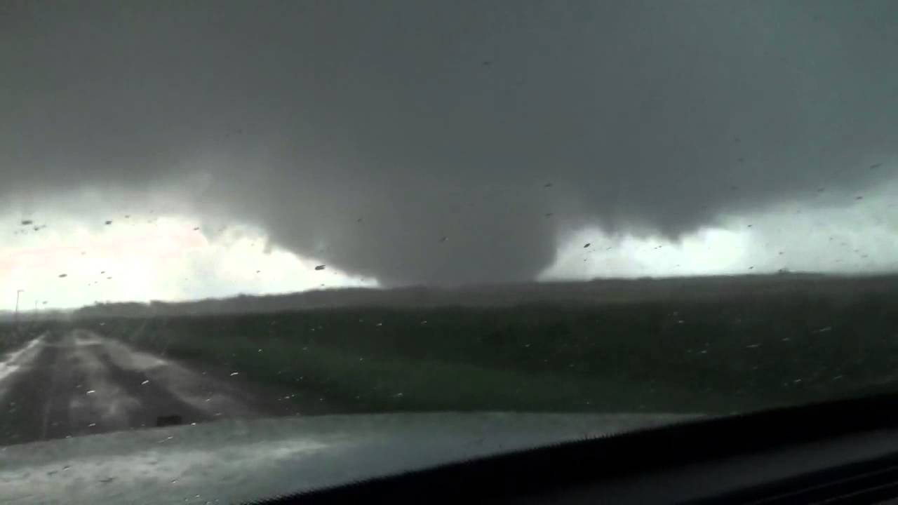 Violent Tornado UP CLOSE Elmer OK 5/16/15
