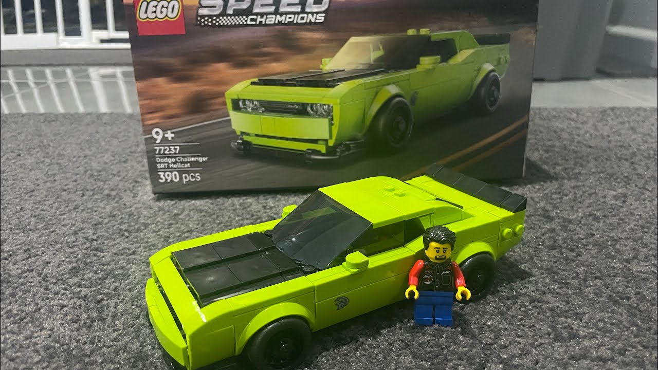 Lego Speed Champions 77237 Dodge Challenger SRT Hellcat Review 