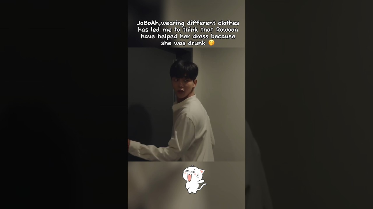 POV: what if&hellip; that is the deleted scene? #rowoon #joboah #destinedwithyou
