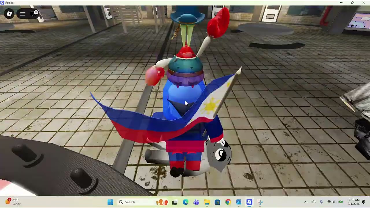 playing death penalty on my computer #roblox