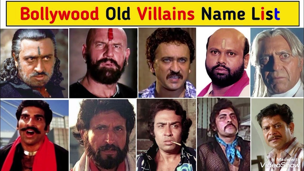 #video| Bollywood ke Villain Name | बॉलीवुड के खलनायक के नाम||#viral #youtube New #Video 2025