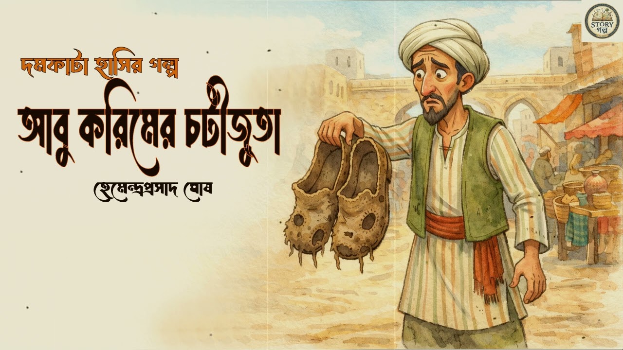 আবু করিমের চটীজুতা | দমফাটা  হাসির গল্প | হেমেন্দ্রপ্রসাদ ঘোষ | Abu Korimer Chotijuta | Hasir Golpo