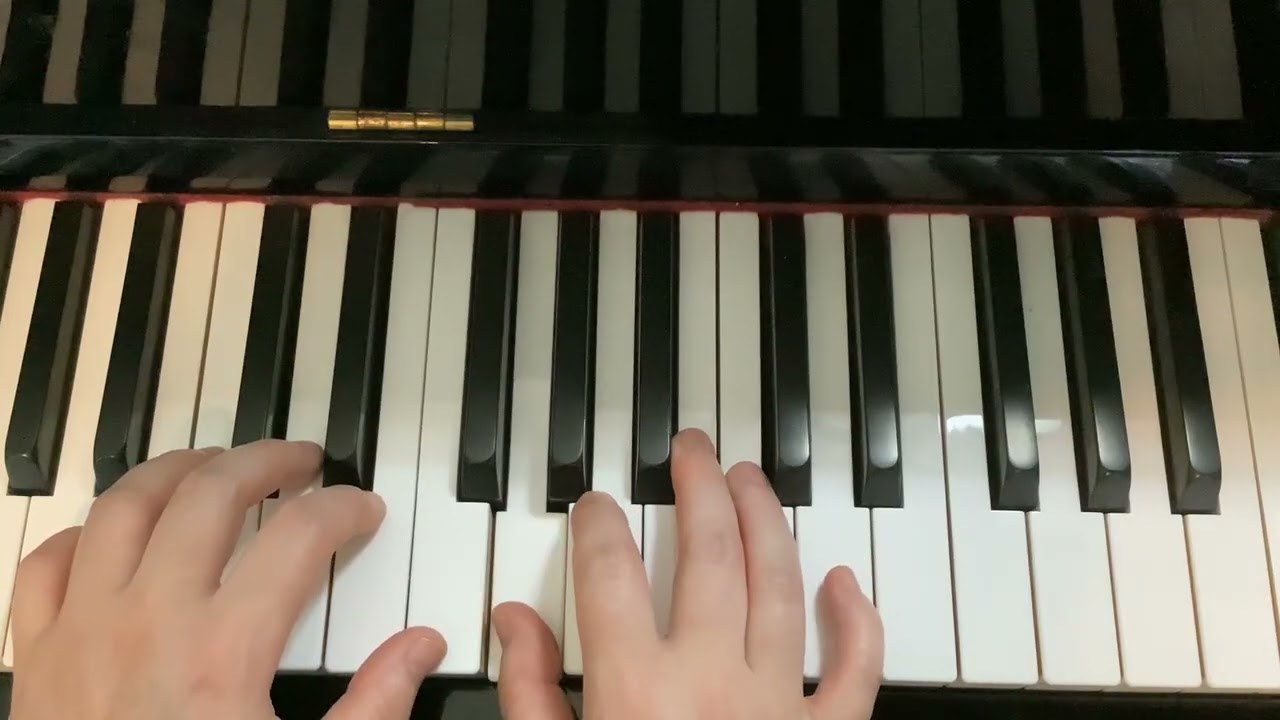 Blessed Assurance, Piano Duet, melody