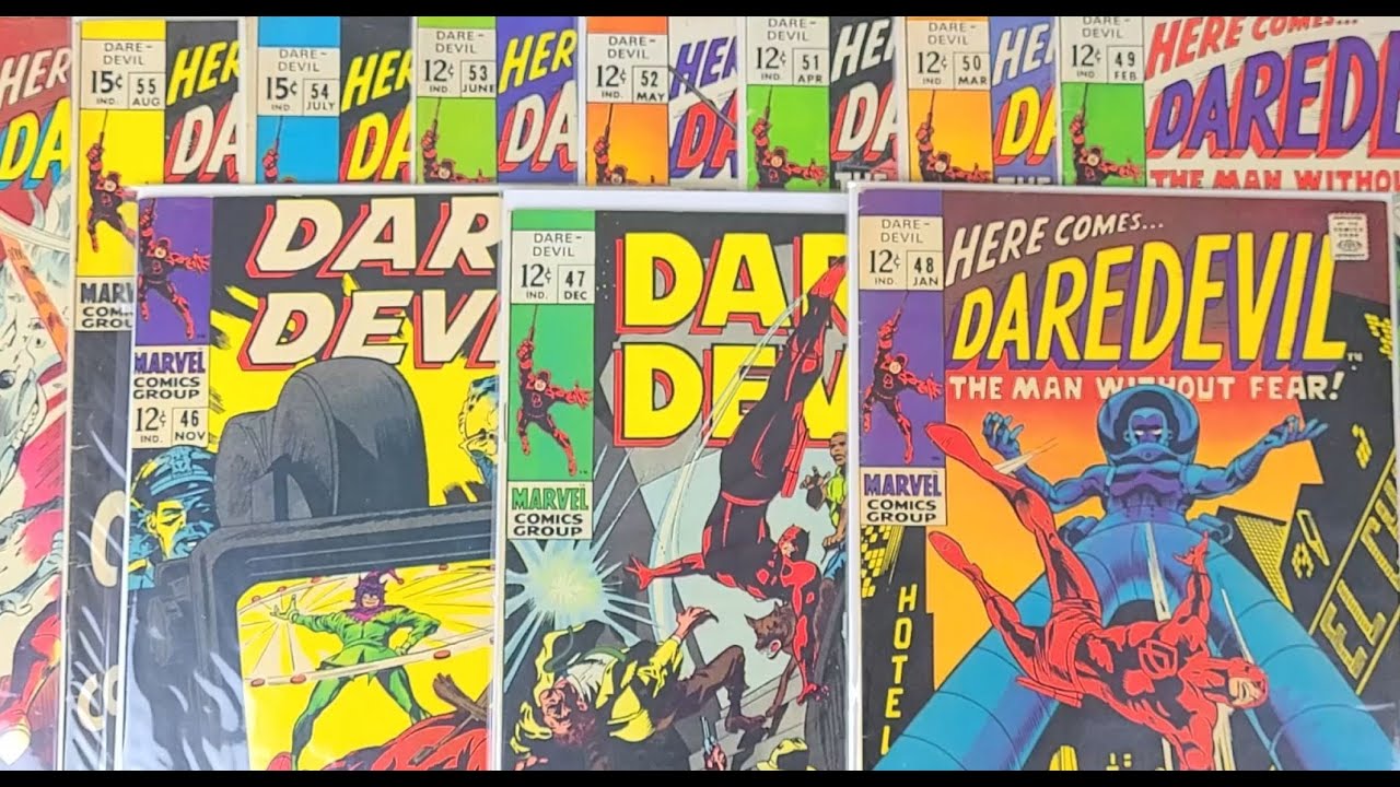 Silver Age Daredevil!  Unboxing Classic Comic Books!