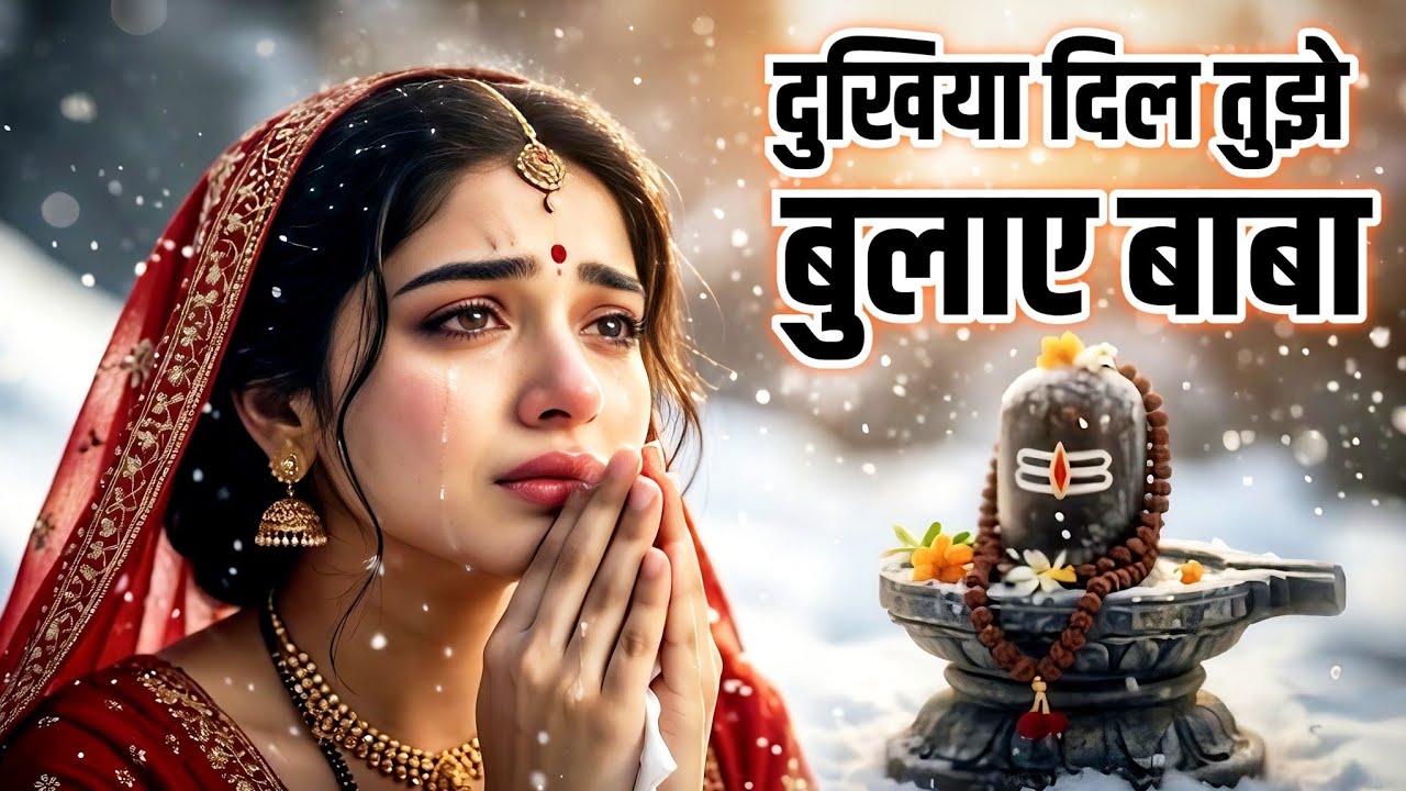 दुखिया दिल तुझे बुलाए बाबा 😢 | रोती हुई बेटी की भोलेनाथ से पुकार | Heart Touching Shiv Bhajan