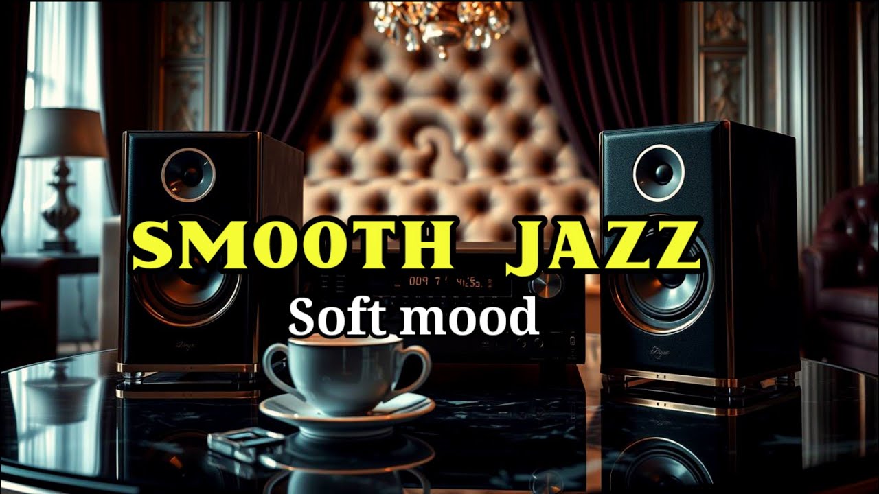 Smooth Jazz Soft Mood 🎶 Calm Cafe Lounge Music