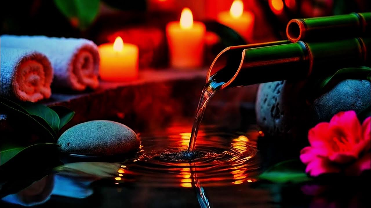 LIVE NOW 🕯️ Zen Spa Ambience  |  Meditation & Healing 🌙 |  Relaxing Ambient Sounds | Black Screen